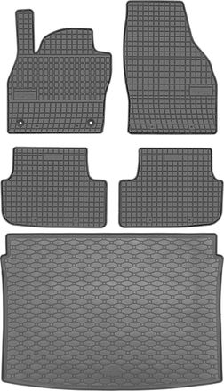 OEM Juego De Alfombrillas De Goma Para Coche Y Alfombrilla Para Maletero Del Seat Arona Crossover De Noviembre De 2017