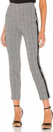 Bailey 44 Womens Aubrey Plaid Pant In White/black