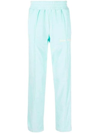 Palm Angels Pantaloni sportivi a righe - Blu