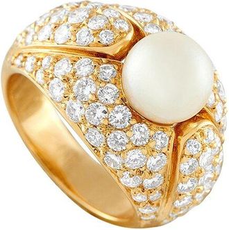 Cartier 18K Pearl Ring (Authentic Pre-Loved)