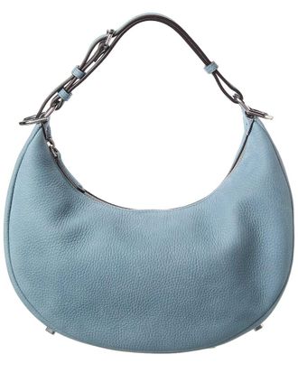 Fendi Fendi Fendigraphy Small Leather Hobo Bag