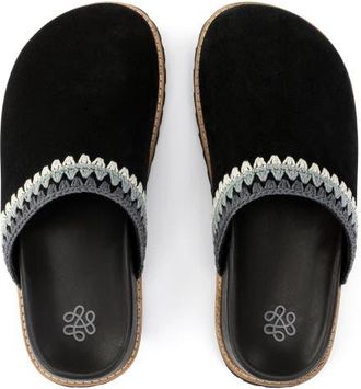 The Sak Bolinas Lug Sole Clog in Black Seminyak at Nordstrom, Size 10
