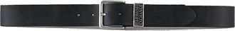 A|X Armani Exchange Mens Cowboy Belt, Black (Nero-Black 00020), 40 (Size: 34)