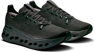 On Running Mens Sneakers Cloudzone Black Eclipse Trainers