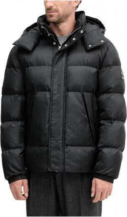 HUGO BOSS H-Corbinian 5 Jacket - Heren - Winterjassen - Zwart - L - Leer - Jassen