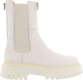 Bronx Enkellaars voor dames - Dames - Chelseaboots - Wit - 41 EU - Schoenen
