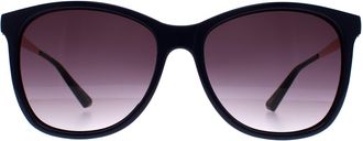 Ted Baker TB1673 608 blauwpaarse zonnebril met kleurverloop