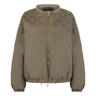 Moorer Bomber Jackets, female, Green, Size: XL Winter Bomber Jacket