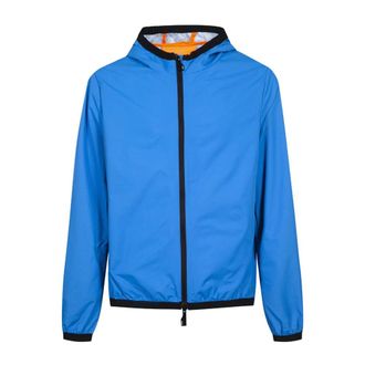 Suns Blauwe Sportjas met Capuchon - Heren - Zomerjassen - Blauw - XL - Polyester - Jassen