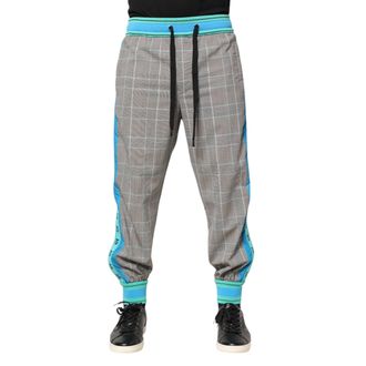 Dolce & Gabbana Multicolor Cotton Men Jogger Sweatpants Pants Elastane