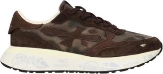 Premiata Lauryn 8548 - Dames - Sneakers - Bruin - 38 EU - Wol - Schoenen