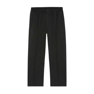 Obey Heren, Broeken, Zwart, Maat: M Poliester