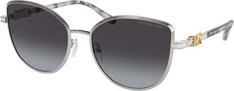Michael Kors MK1144B CATALONIA 18938G Womens Sunglasses Silver Size 56