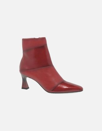 Hispanitas Womens Dalia Patch Womens Ankle Boots - Red - Size: 7