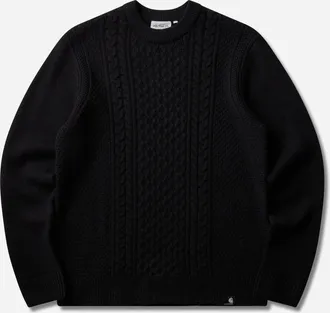 Carhartt Work in Progress Men s Caster Knit Sweater Black