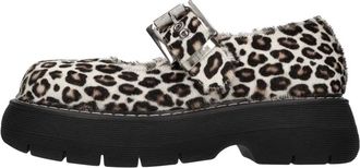 Msgm Msgm, Schoenen, Dames, Veelkleurig, 40 EU, Ballerina van ponyhaar