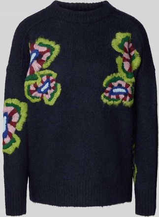 Essentiel Loose Fit Pullover mit Woll-Anteil in Marine, Größe XS