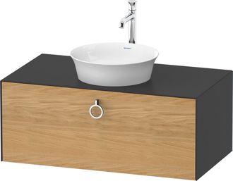 Duravit Duravit - Tulip Blanco, Mueble De Ba&ntilde;o Colgado En La Pared, Ancho