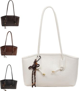 Generic PU Leather Shoulder Bag for Women, All-Matching Casual Vintage Armpit Bags, Fall Winter Trendy Small Purse Handbags