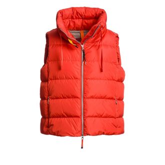 Parajumpers Womens Nolene Grenadine Red Gilet Jacket - Size Small
