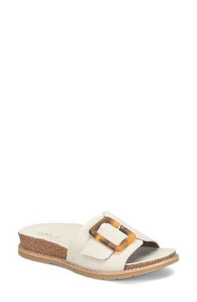 S&ouml;fft Galilee Slide Sandal in Mist Grey at Nordstrom Rack, Size 7.5