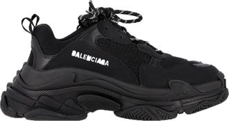 Balenciaga Pre-owned Womens Triple S Sneakers in Black - Size EU 39