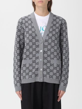 Gucci Cardigan in misto lana reversibile GG Gucci