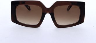 Just Cavalli Ladies Brown Square Sunglasses SJC020K-2