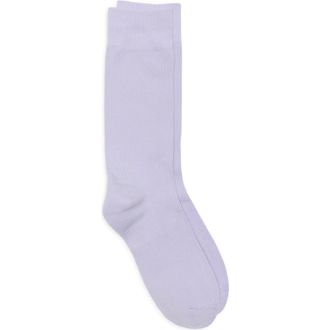 Nordstrom Cushion Foot Socks in Purple Hint at Nordstrom