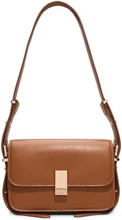 Aldo Eteini Cross Body Womens Handbags Camel, Polyurethane