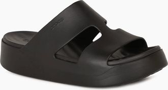 Crocs Womens Getaway Platform H-Strap Womens Sandals - Black - Size: 6