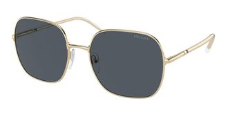 Prada PR 67XS Asian Fit ZVN09T Womens Sunglasses Gold Size 55