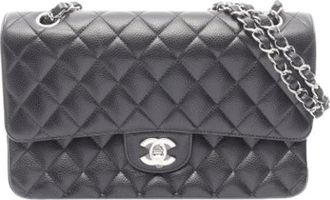 Chanel Pre-owned Vintage Schoudertas - Dames - Vintage Schoudertas - Zwart - ONE Size - Leer - Vintage