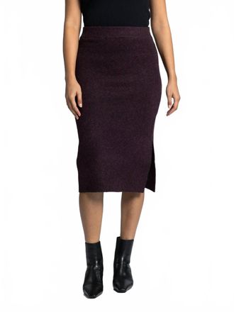 Thread & Supply Dani Skirt In Heather Elderberry