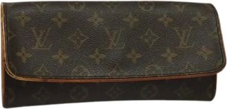 Louis Vuitton Pre-owned Clutches, female, Brown, Size: ONE SIZE Pre-owned Canvas louis-vuitton-bags