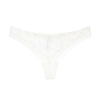 Eres Braguita Tanga Voile de Encaje - Underwear - Mujer - Blanco - M