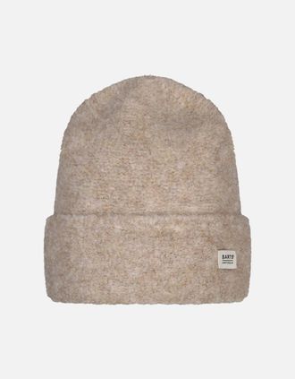 Barts Womens Barts Womens Altei High Turn Up Knittted Beanie - Tan - Size: ONE size