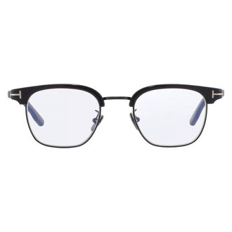 Tom Ford Blue Light Block Square Mens Eyeglasses FT5932-D-B 001 47