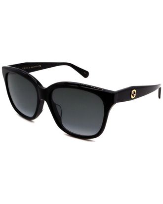 Gucci Unisex Gg0800sa 56Mm Sunglasses