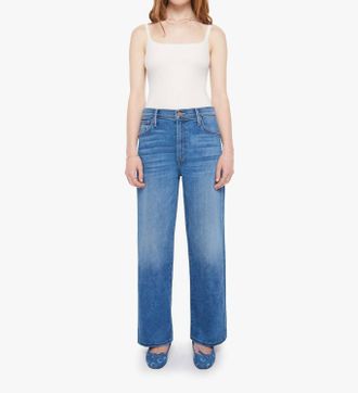 Mother Dodger Ankle Jeans In Fuzzy Wuzzy Was A Bear