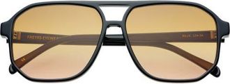 Freyrs Eyewear Billie Aviator Sunglasses in Black/brown at Nordstrom