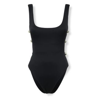 SIMKHAI Mujer, Trajes de ba&ntilde;o, Negro, Talla: L