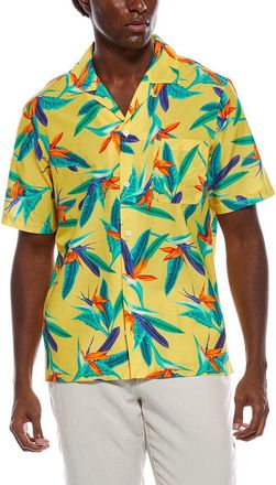 J.McLaughlin J.Mclaughlin Irons Woven Silk-Blend Shirt