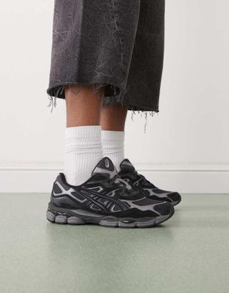 Asics Gel-NYC - Sneakers grigio grafite e nere