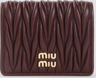 Miu Miu Matelass&eacute; Wallet