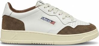 Autry Medalist Low - Heren - Sneakers - Wit - 44 EU - Katoen - Schoenen