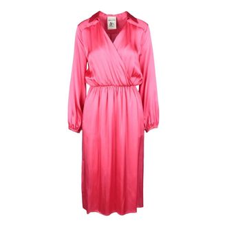 Semicouture Damesjurk - Dames - Casual kleedjes - Roze - S - Kleedjes