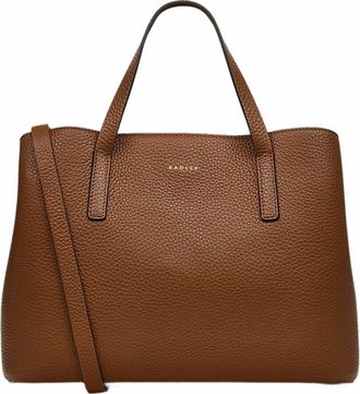 Radley London Dukes Place Medium Ziptop Satchel Bag in Saddle at Nordstrom