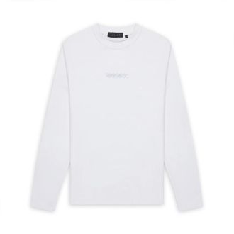 Aspact Phoenix LS Tee - - Tops - Uomo - Bianco - 2XL