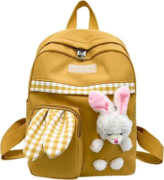 Generic childrens backpacks School Bags for Girls Kids Backpack Cute Rucksack for Primary and Secondary School Casual Day Pack Travel Lightweight Rucksacks Gi